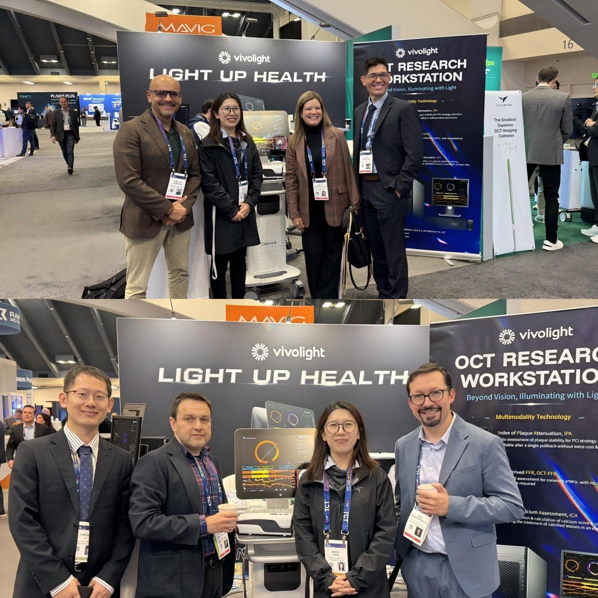 Vivolight Medical presenterà il sistema OCT P80-E al TCT 2025 di San Francisco