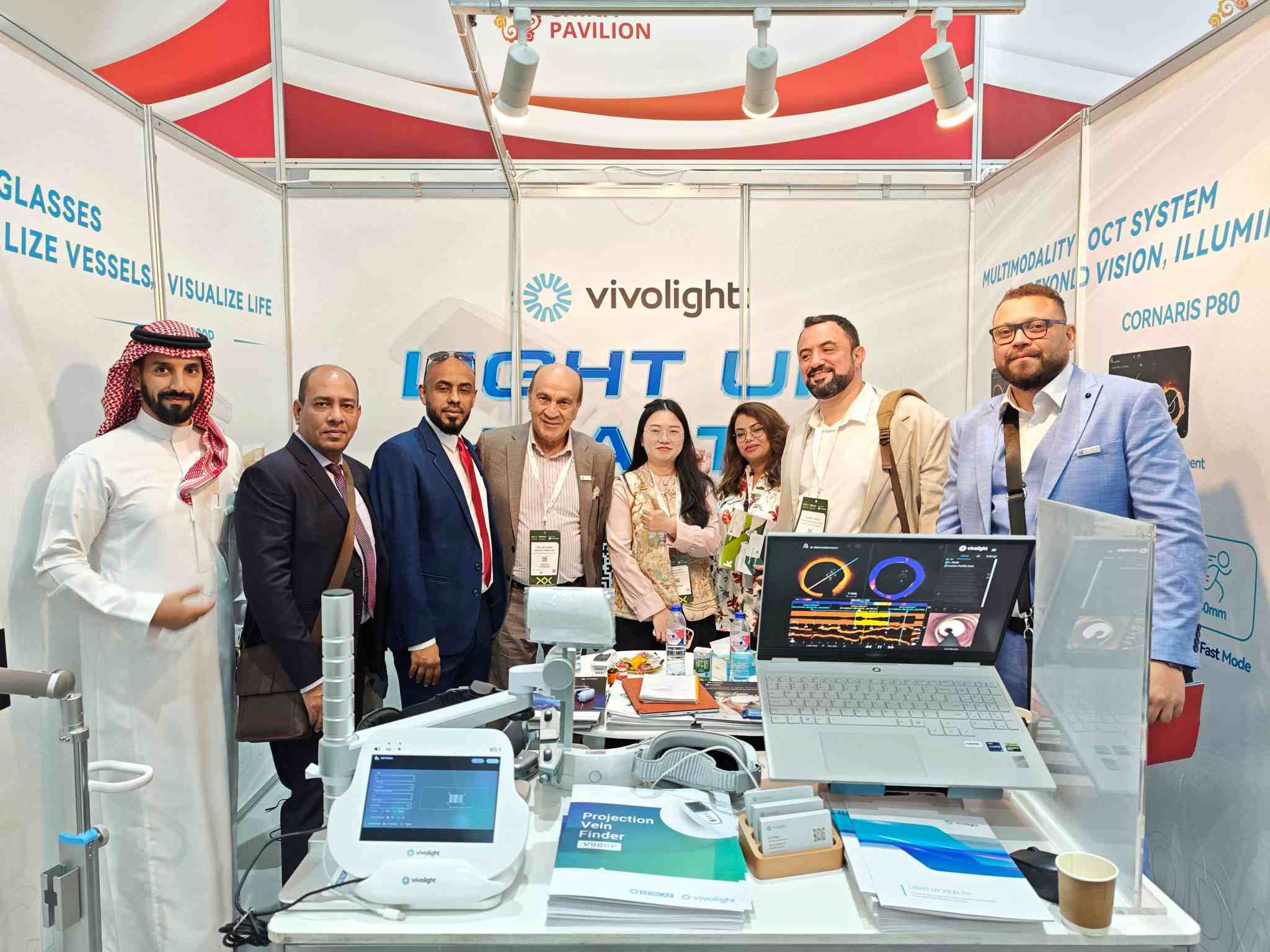 WHX Dubai: Esplorazione dell'innovazione medica e calorosa accoglienza di Vivolight