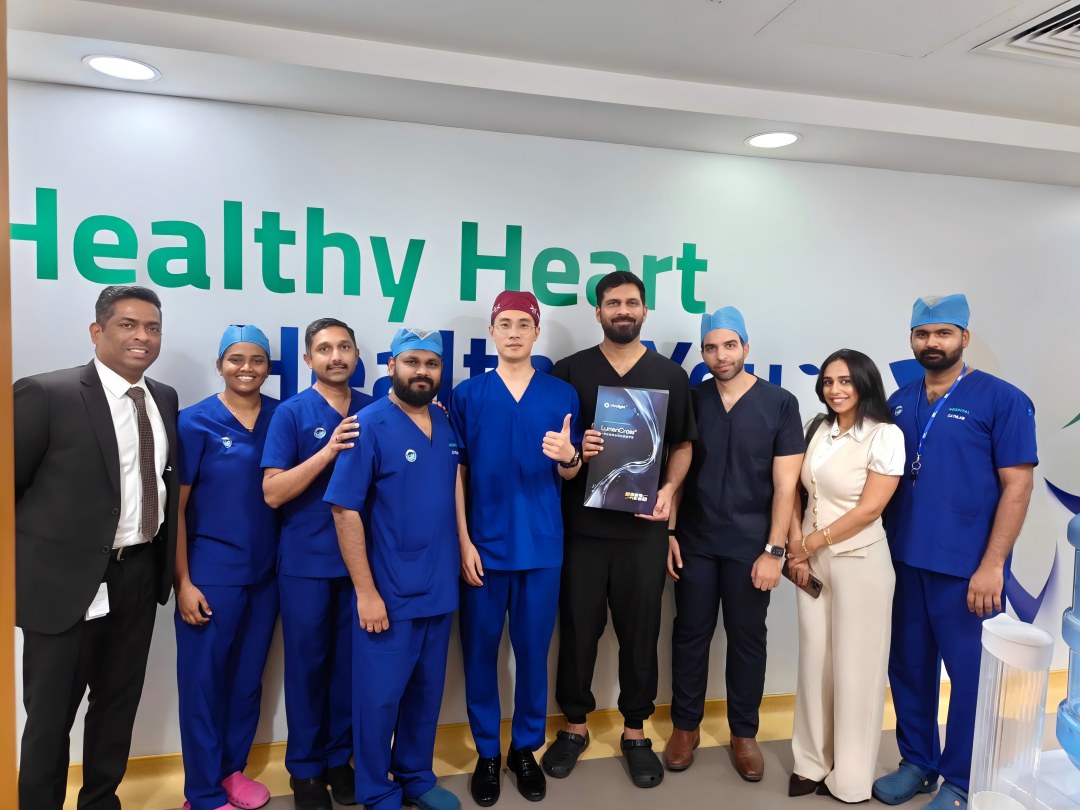 Primo caso negli Emirati Arabi Uniti con il sistema OCT multimodale Vivolight P80.